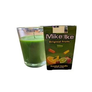 Candle - Mike & Ike Scented Candle 3oz -  MIKE & IKE ORIGINAL FRUITS 3 OZ CANDLE